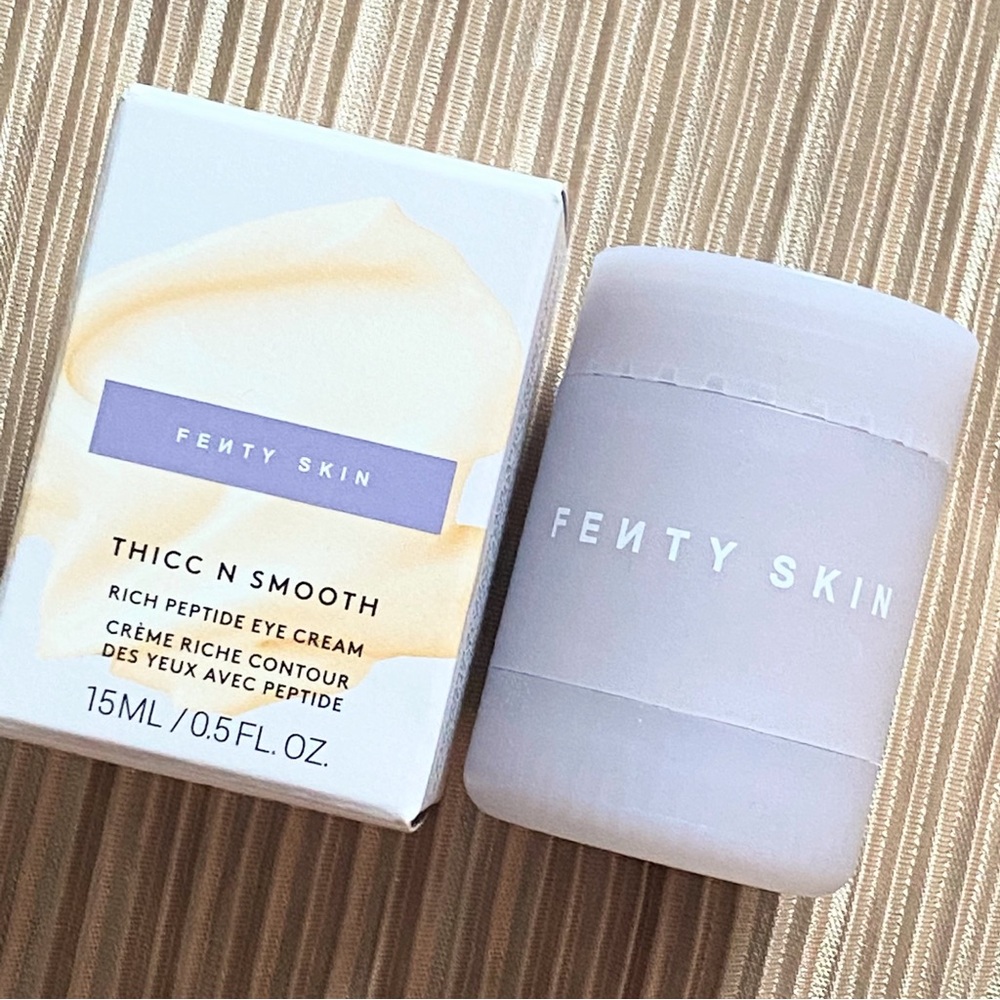 Fenty Skin Thicc N Smooth Rich Peptide Eye Cream 0.5oz / 15ml Full Size
